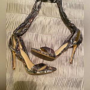 Olive Green Heels-BNWT